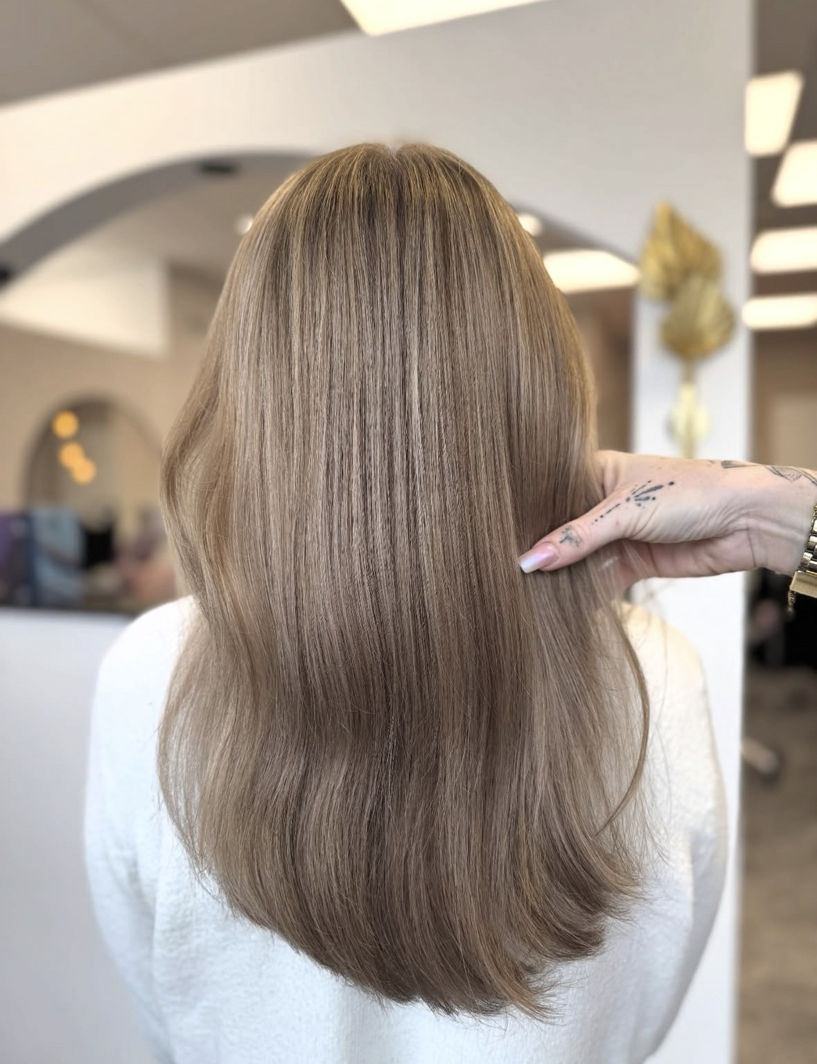 Langhaarschnitt Frauen